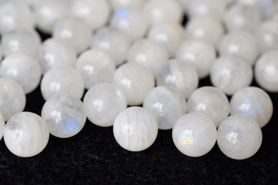 Moonstone - Round- beads supplier