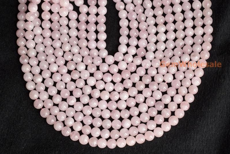 Morganite - Round- beads supplier