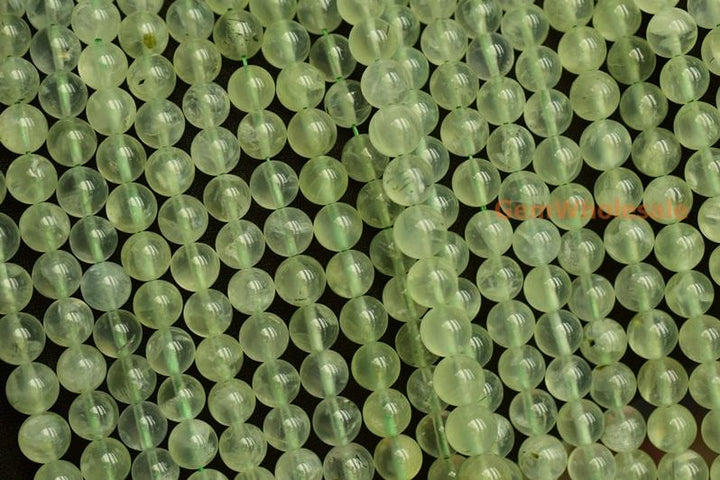 Prehnite - Round- beads supplier