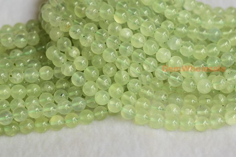 Prehnite - Round- beads supplier