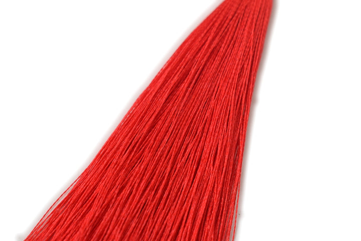 10PCS 6.5cm High Quality Red Handmade silky Thread Tassels
