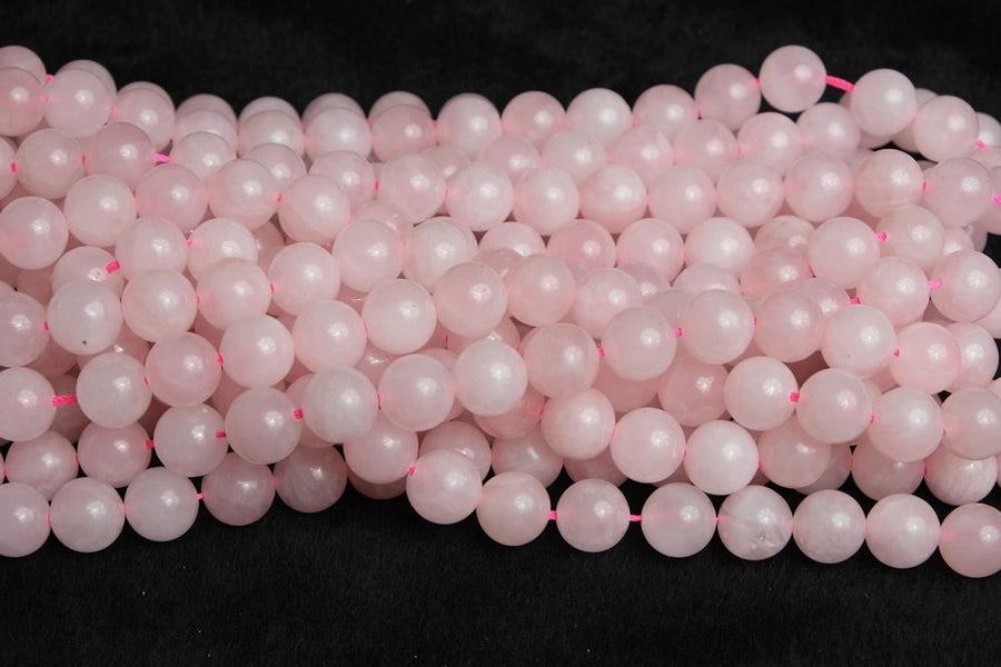 15.5" Natural Rose quartz 6mm round beads, pink crystal,gemstone