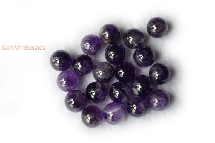 Amethyst - Round- beads supplier