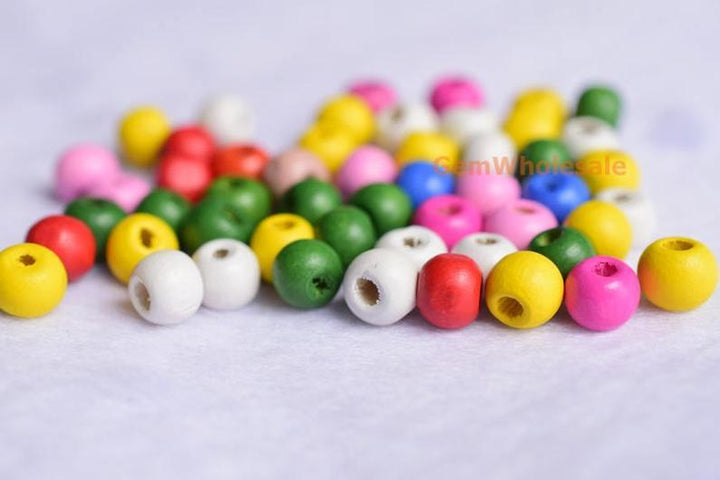 Wood - round- beads supplier