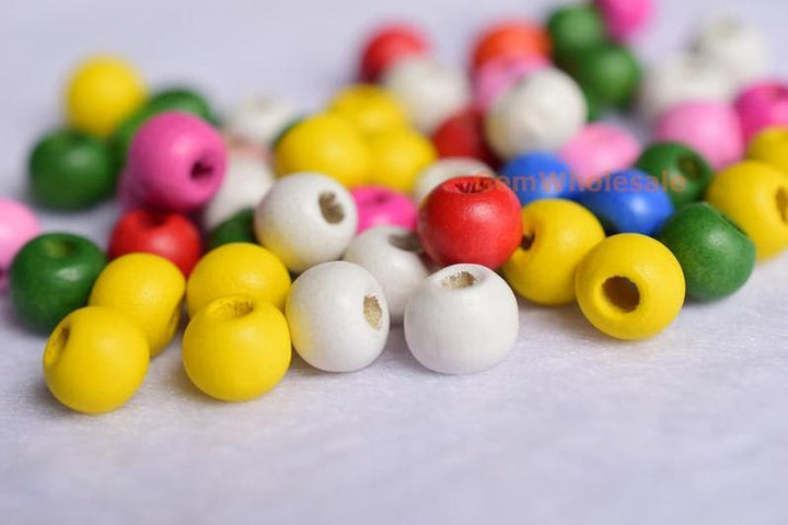 Wood - round- beads supplier