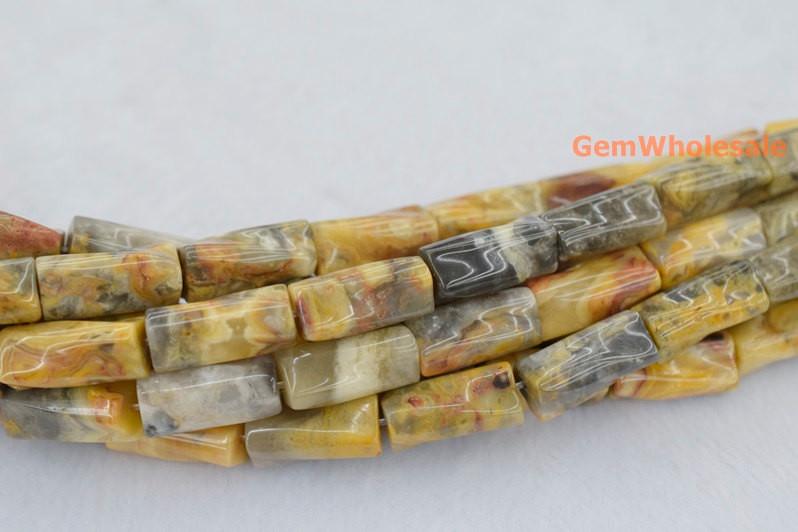 crazy Agate - tube- beads supplier