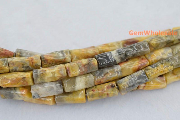 crazy Agate - tube- beads supplier