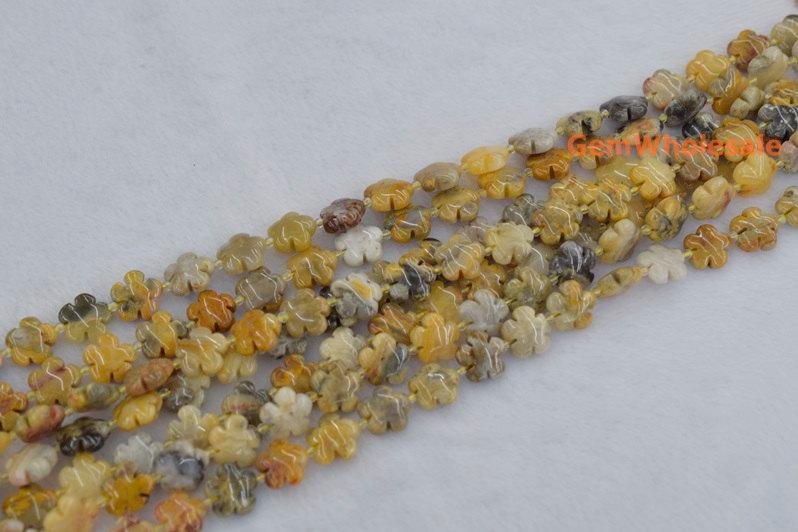 crazy Agate - flower- beads supplier