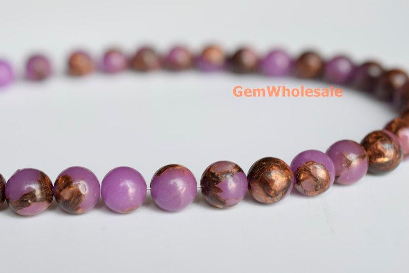 Sediment,impression jasper,emperor jasper - Round- beads supplier