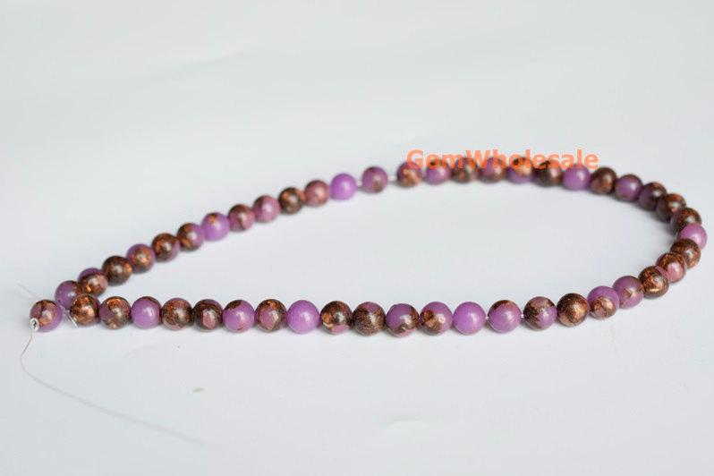 Sediment,impression jasper,emperor jasper - Round- beads supplier
