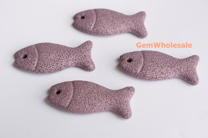 Lava - fish- beads supplier