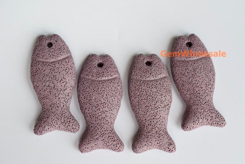 Lava - fish- beads supplier
