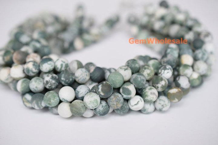 tree Agate - Round- beads supplier