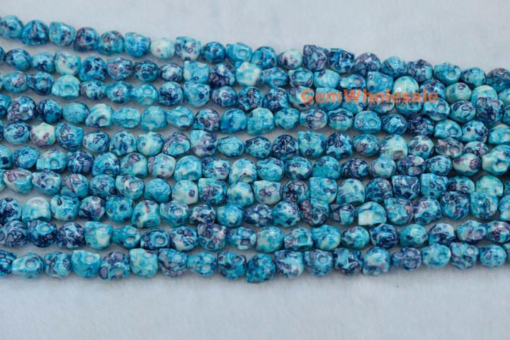 Rain flower stone - Skull- beads supplier