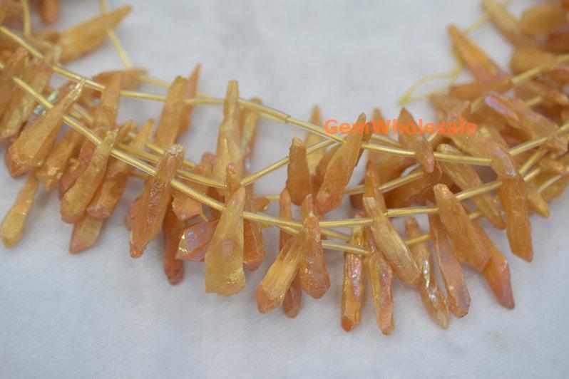 Rough quartz - Spike- beads supplier