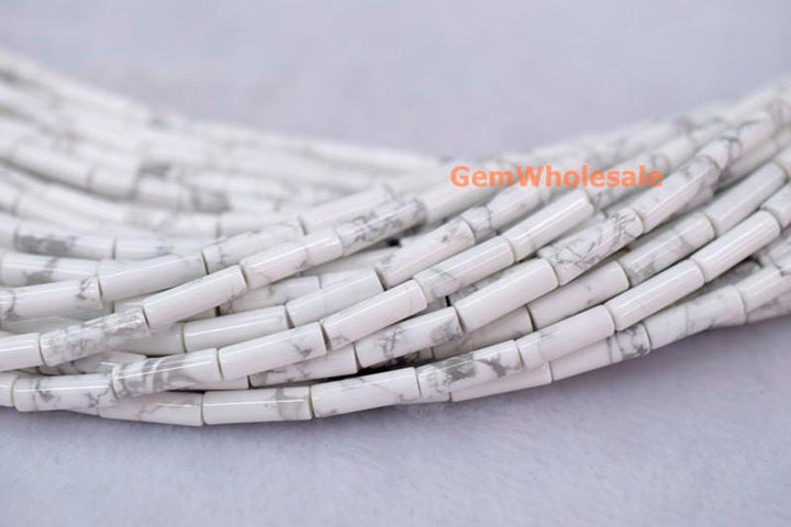 Howlite - Tube- beads supplier