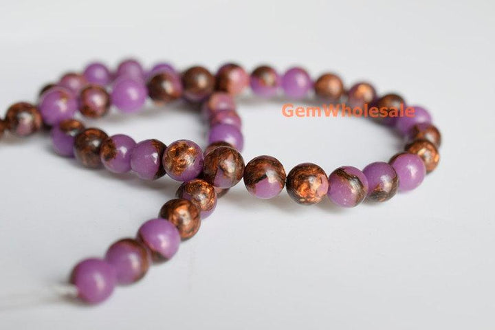Sediment,impression jasper,emperor jasper - Round- beads supplier