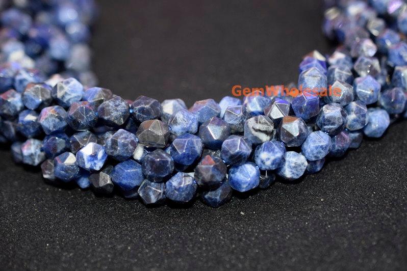 Sodalite - Round faceted- beads supplier