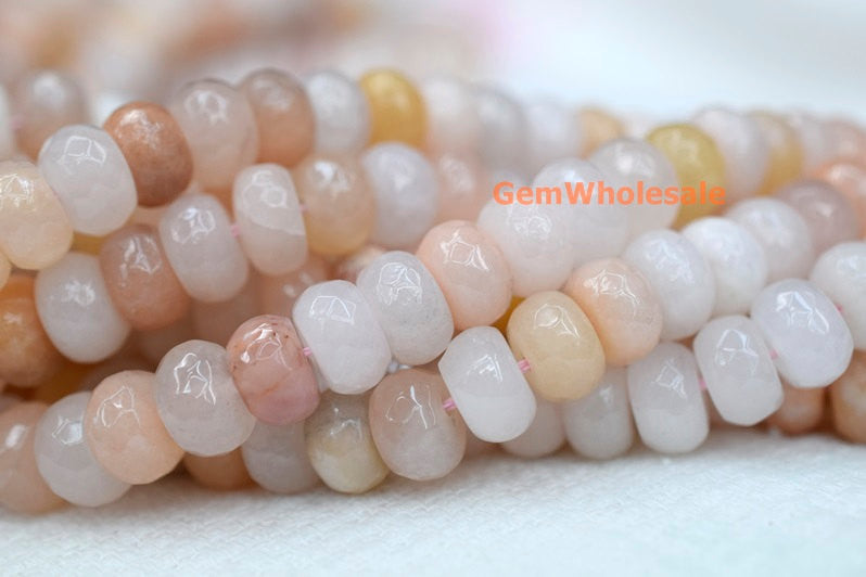 Aventurine - Rondelle faceted- beads supplier