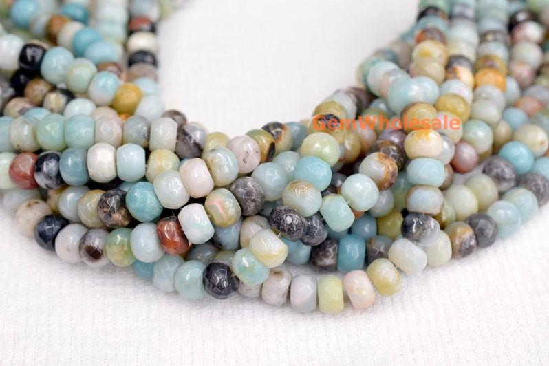 Amazonite - Rondelle- beads supplier