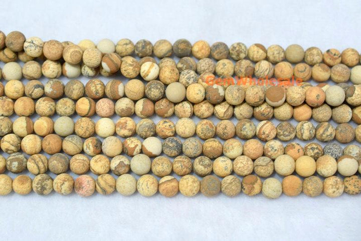 Picture stone - Round- beads supplier
