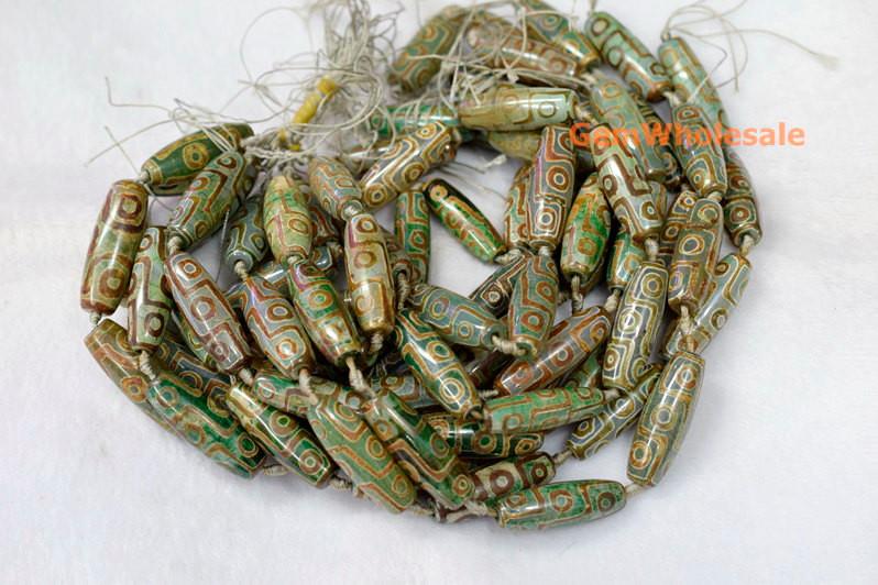 DZI Agate - Barrel- beads supplier