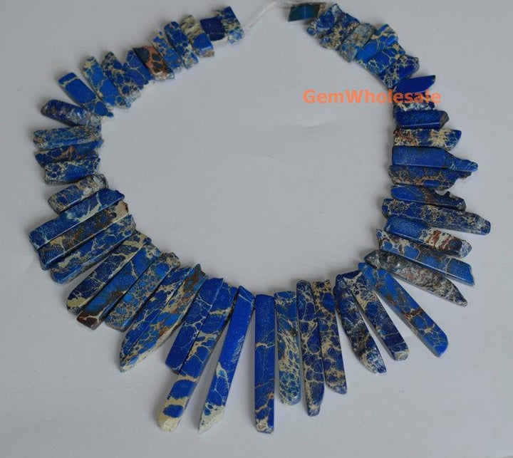 Sediment,impression jasper,emperor jasper,Aqua terra jasper - Graduated- beads supplier