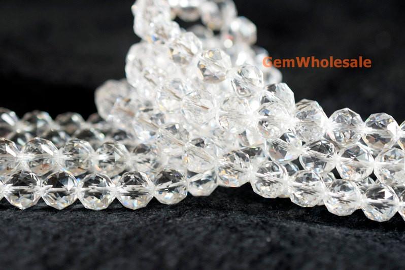 Glass - Round faceted- beads supplier