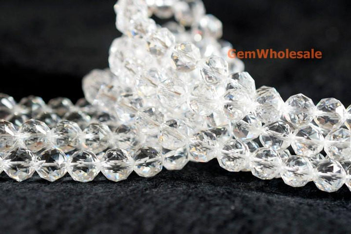 Glass - Round faceted- beads supplier