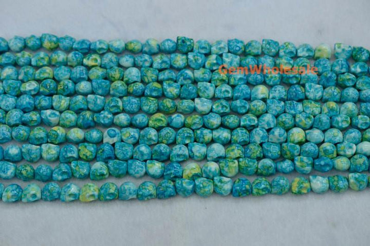 Rain flower stone - Skull- beads supplier