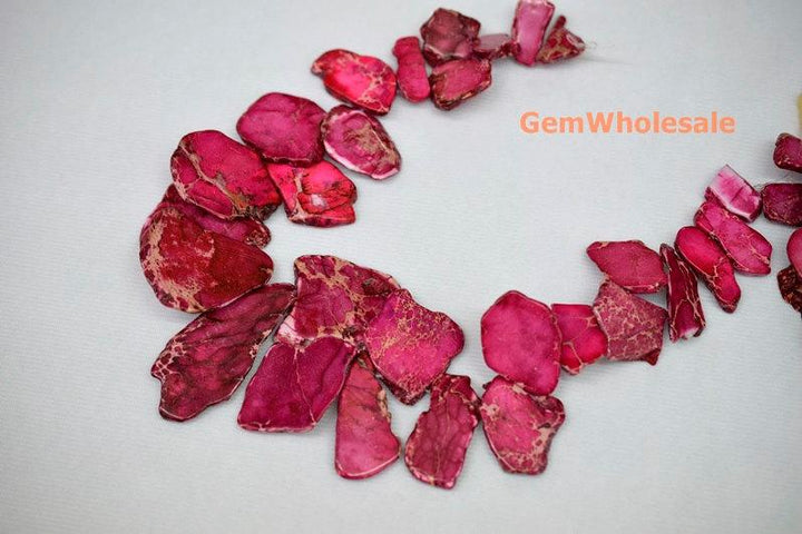 Sediment,impression jasper,emperor jasper,Aqua terra jasper - Nugget- beads supplier