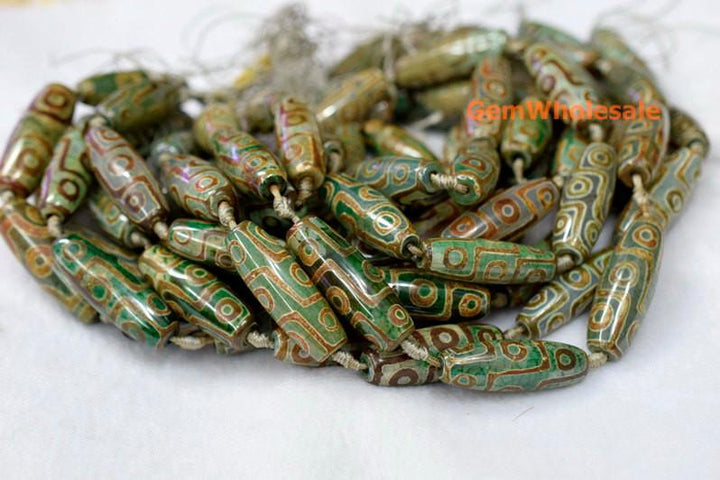 DZI Agate - Barrel- beads supplier