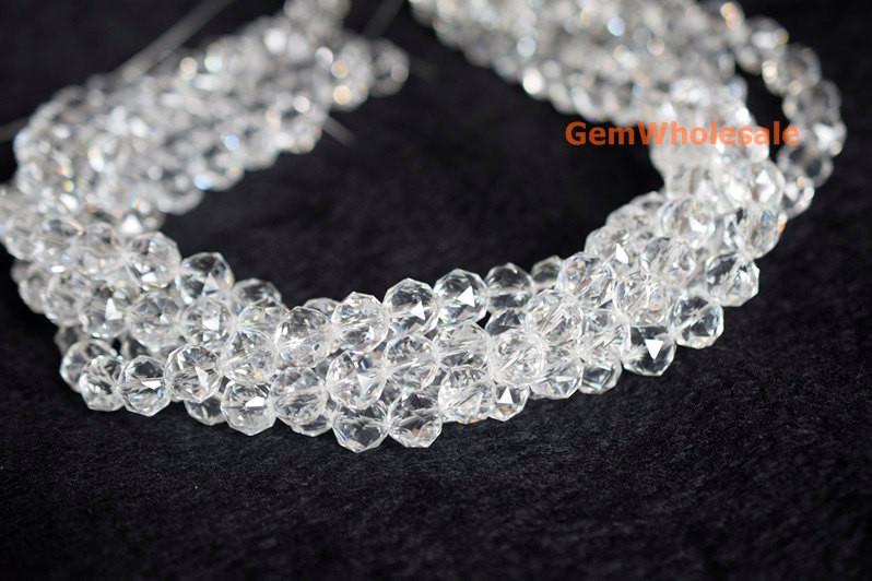 Glass - Round faceted- beads supplier