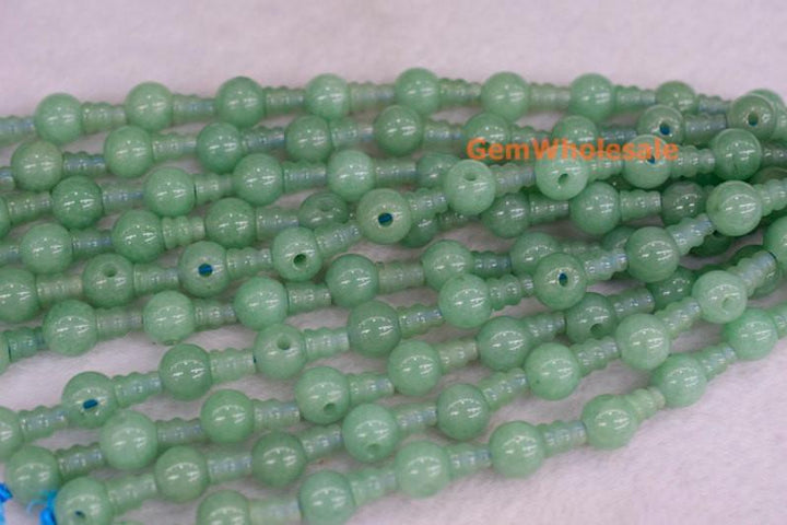 Green aventurine - T hole- beads supplier