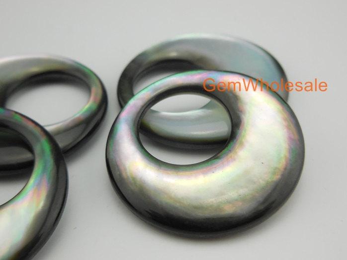 Black shell - Oval- beads supplier