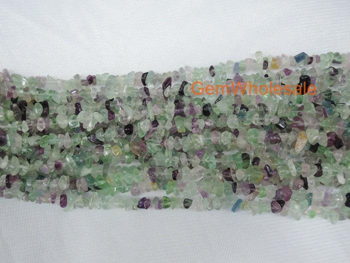 Rainbow fluorite - Chips- beads supplier