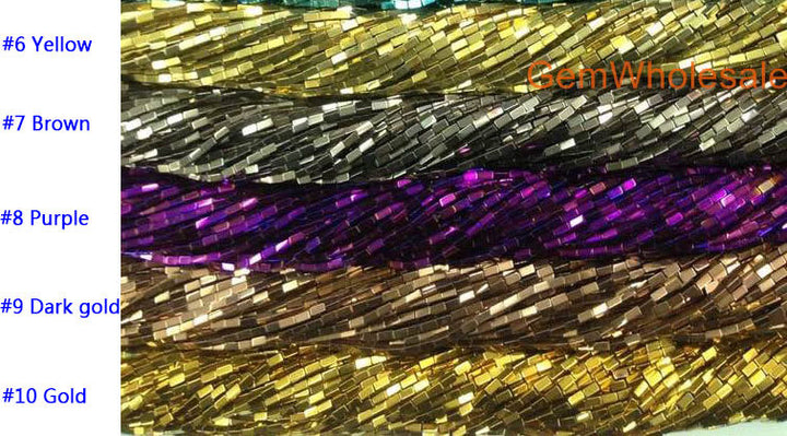 Hematite - Tube- beads supplier