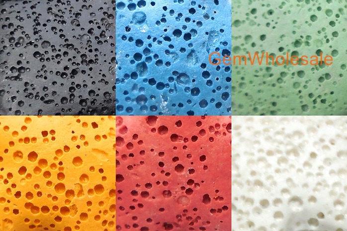 Lava - flower- beads supplier