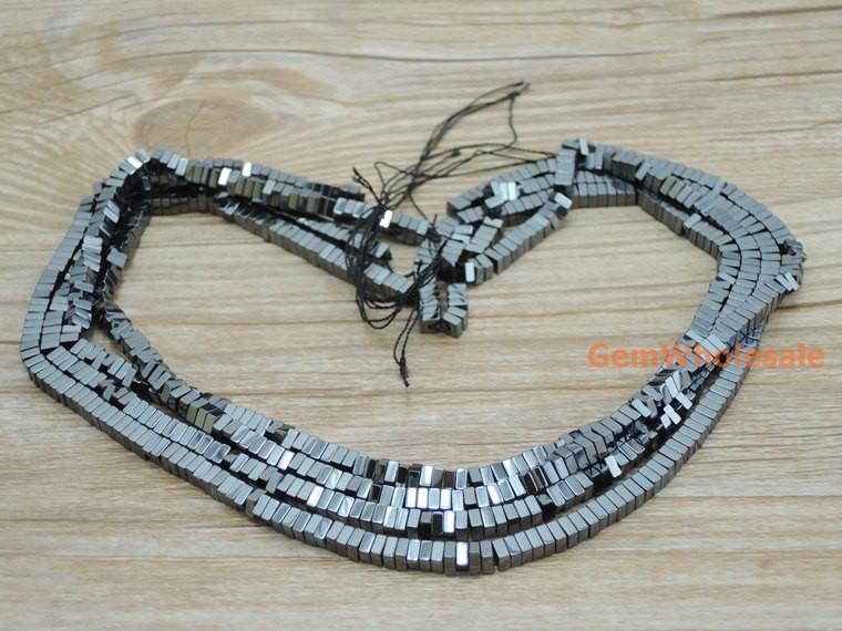 Hematite - Square- beads supplier