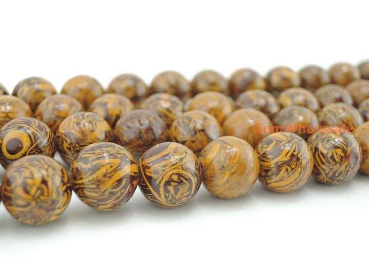 Elephant blood stone - Round- beads supplier