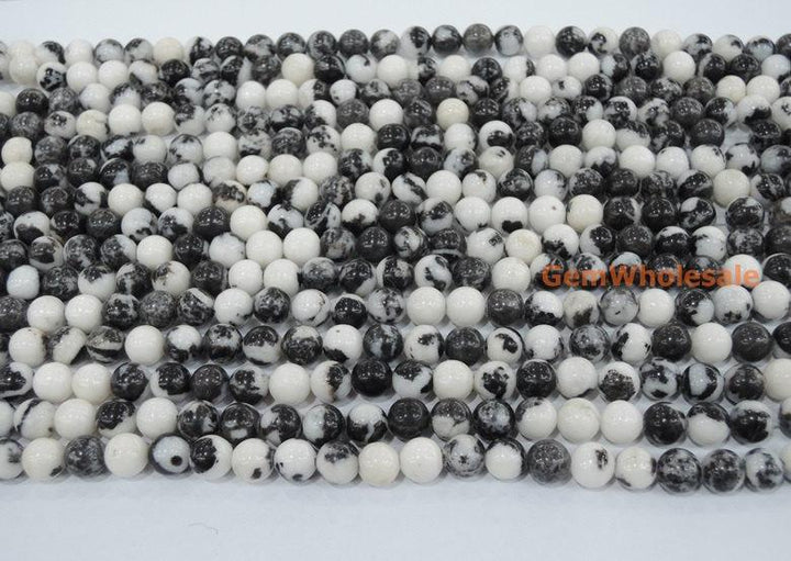 Zebra Jasper - Round- beads supplier
