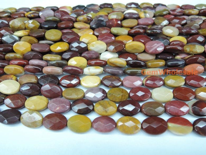 Moukaite,Mookaite - Oval- beads supplier