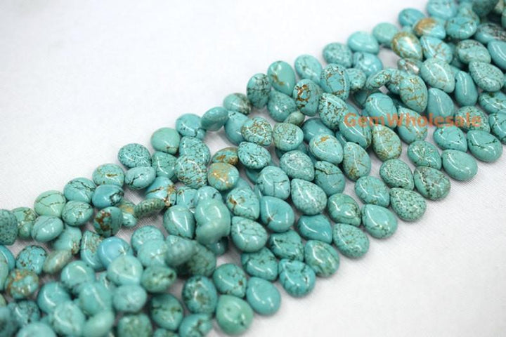 Howlite - Teardrop- beads supplier