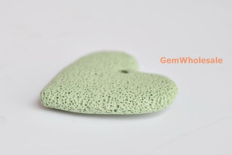 Lava - Heart- beads supplier