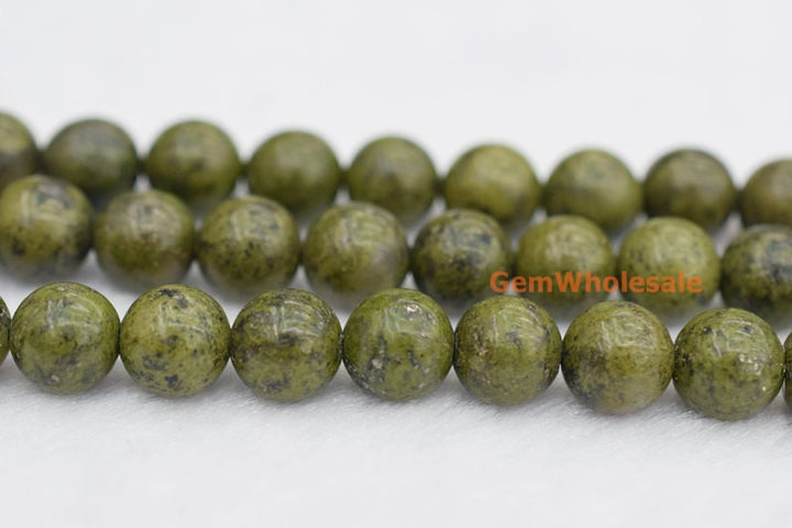 15.5" Green Chalcopyrite 6mm/8mm/10mm/12mm round beads,green color stone beads