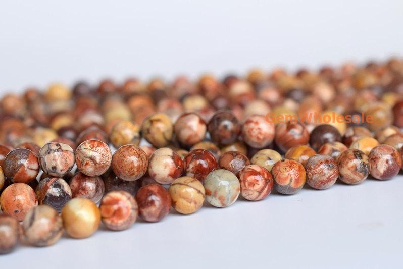 15.5" 6mm/8mm/12mm Natural Birdseye rhyolite jasper round beads,Birds eye rhyolite
