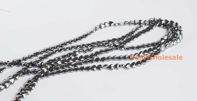 Hematite - Heart- beads supplier