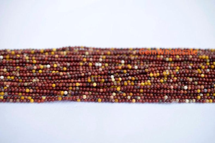 Moukaite,Mookaite - Round- beads supplier