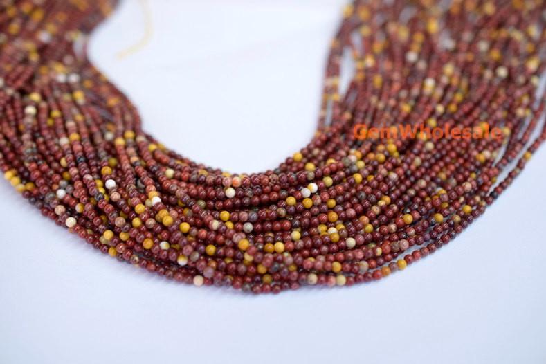 Moukaite,Mookaite - Round- beads supplier
