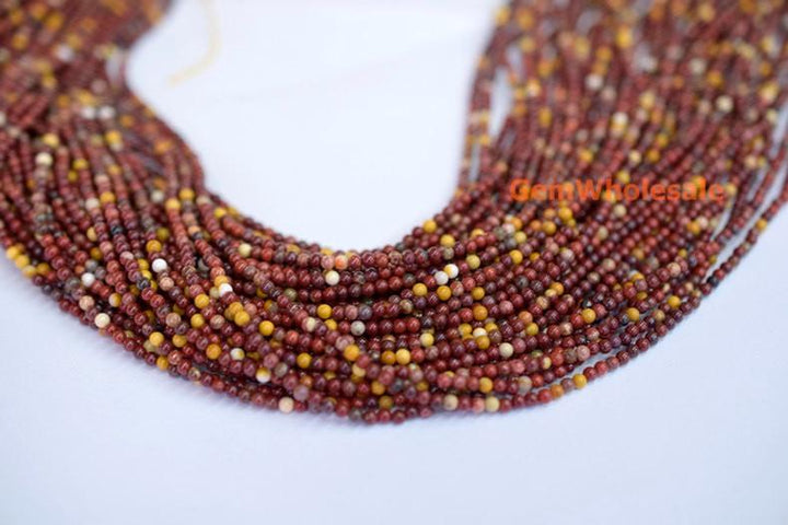 Moukaite,Mookaite - Round- beads supplier